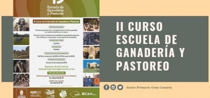 II Edici&oacute;n Escuela de Ganader&iacute;a y Pastoreo de Gran Canaria