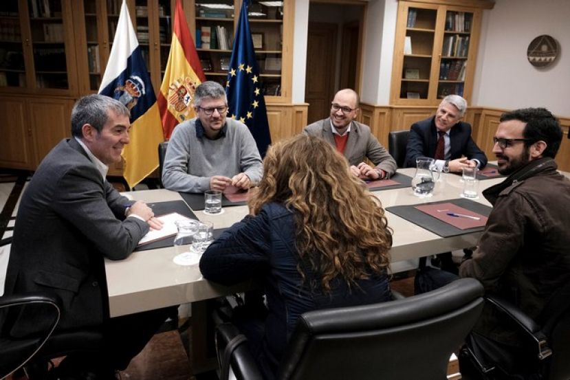 Fernando Clavijo destaca la labor de Barrios Orquestados