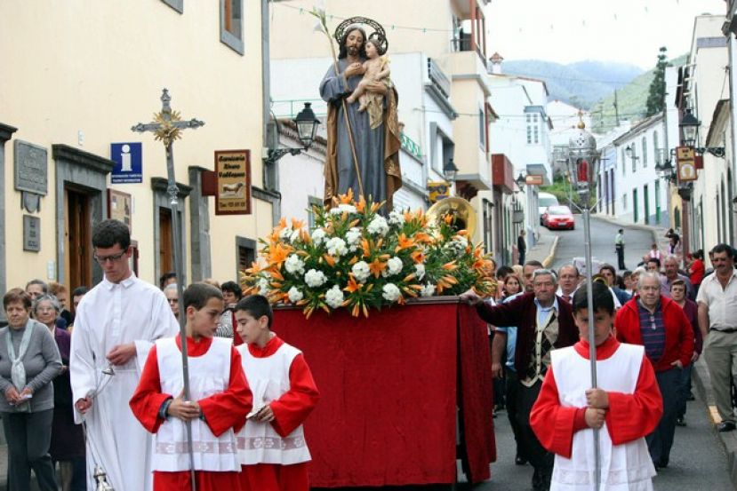 Valleseco se prepara para celebrar la festividad de San Jos&eacute;