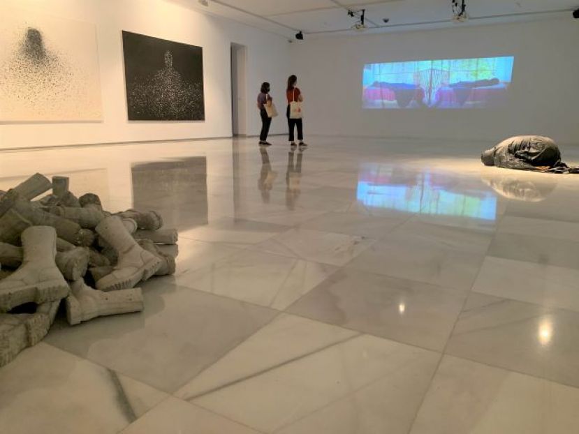 EL CAAM CLAUSURA ESTE DOMINGO SUS DOS EXPOSICIONES INTERNACIONALES Y LA COLECTIVA DE J&Oacute;VENES TALENTOS DEL ARTE EN CANARIAS