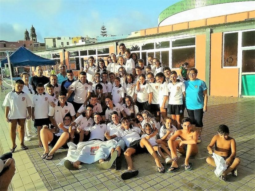El Club Natación Guía clausura en julio otra exitosa temporada