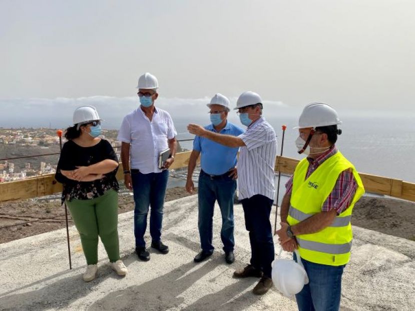 La Gomera: El Cabildo inicia los trabajos para la conclusión del Mirador del Cristo (Vídeo)