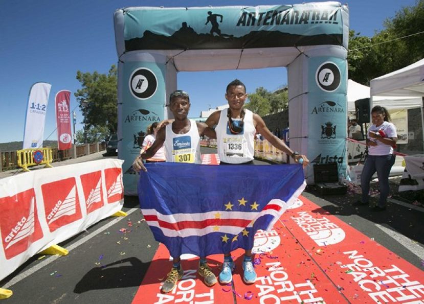 La bandera caboverdiana, protagonista en la VI Edición de la Artenara Trail