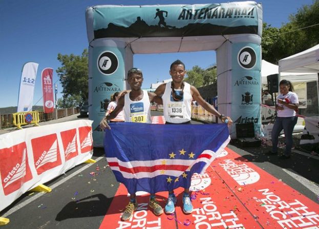 La bandera caboverdiana, protagonista en la VI Edición de la Artenara Trail
