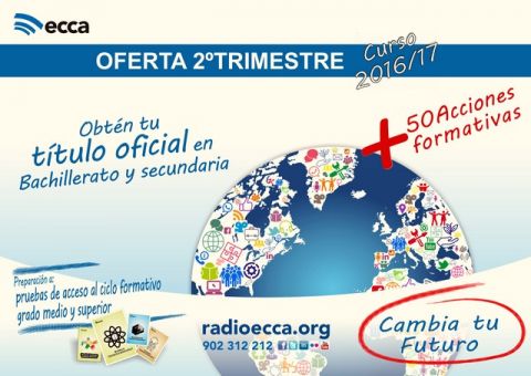 Curso becado con la matr&iacute;cula gratuita enfocado a la empleabilidad en Radio ECCA
