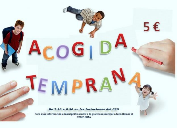 El ayuntamiento de Valleseco lanza el servicio de acogida temprana