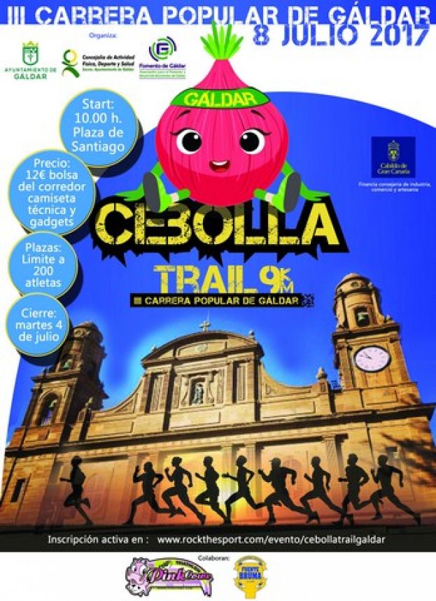 Abierta las inscripciones de la III Carrera Popular Cebolla Trail de G&aacute;ldar