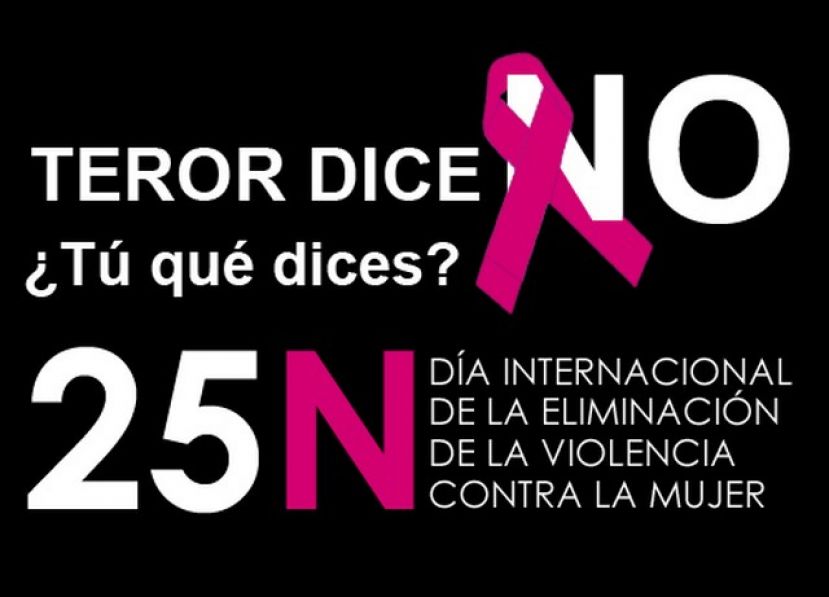 Teror dice No a la violencia de g&eacute;nero durante el mes de noviembre