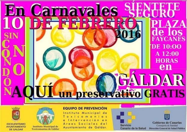 G&aacute;ldar: Campa&ntilde;a de prevenci&oacute;n &ldquo;Disfruta del Carnaval con Fundamento&rdquo;