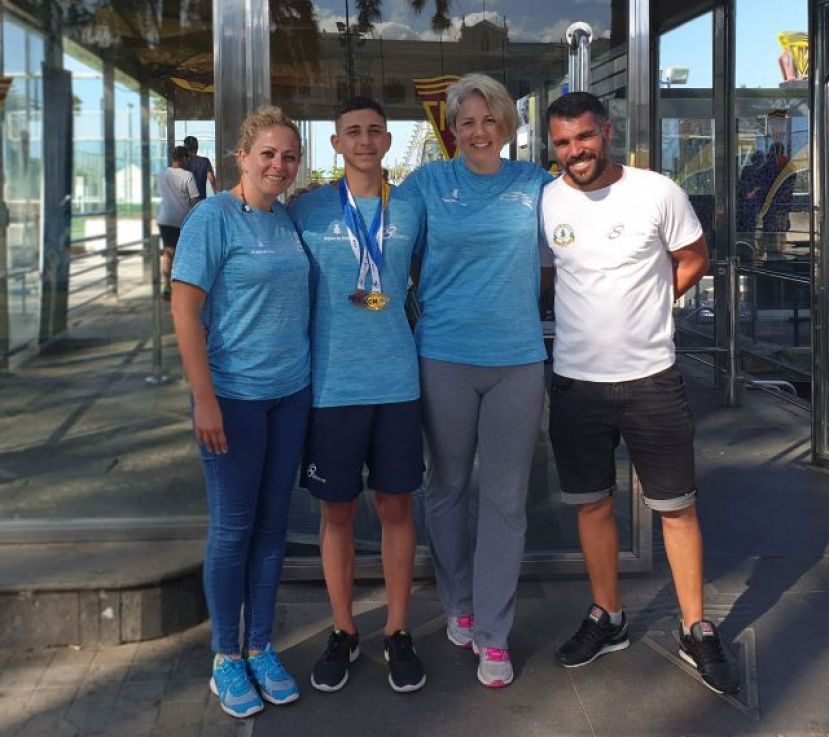 G&aacute;ldar: Buen resultado de Ian S&aacute;nchez en el Campeonato de Canarias Alev&iacute;n