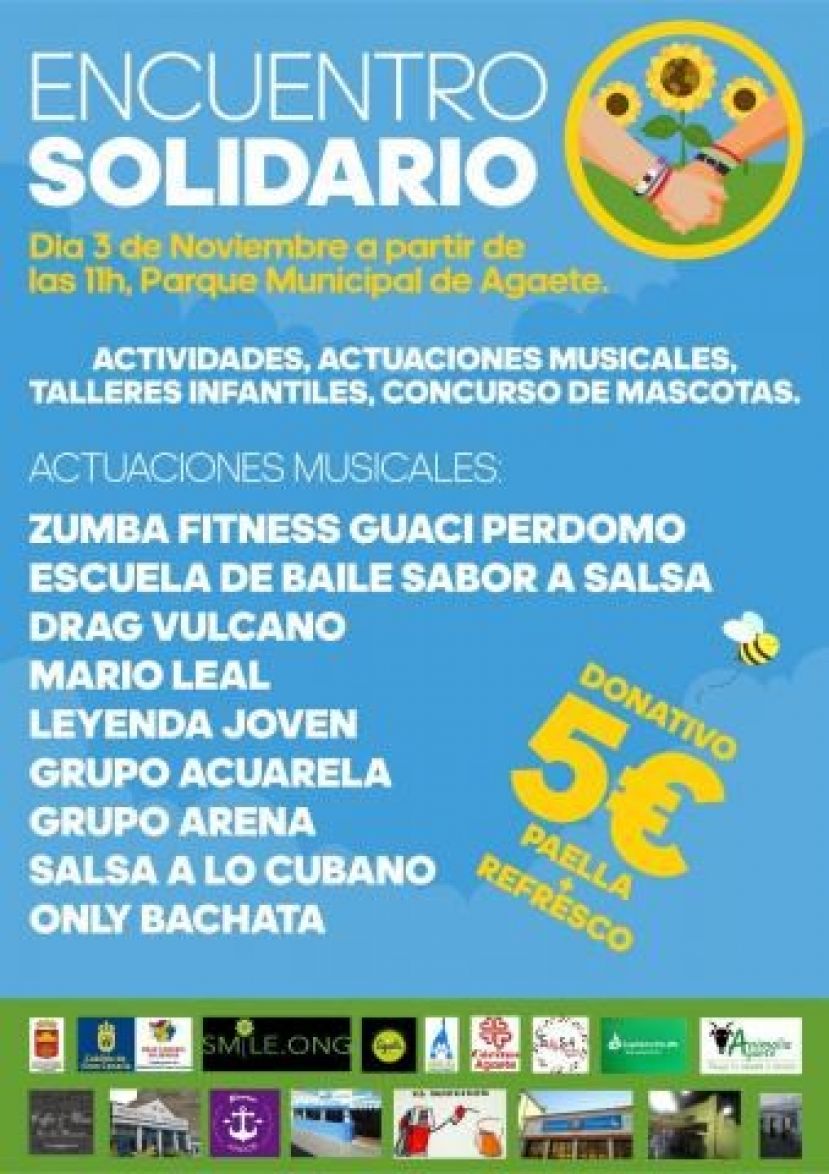 Agaete invita a la ciudadan&iacute;a a compartir el Encuentro Solidario