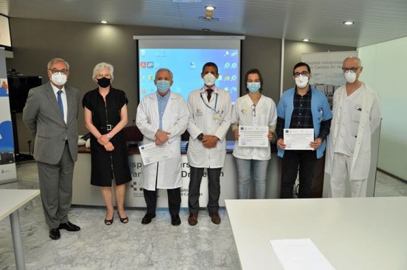 El Hospital Dr. Negrín entrega los Premios de Investigación con la colaboración de la Fundación Juan Negrín