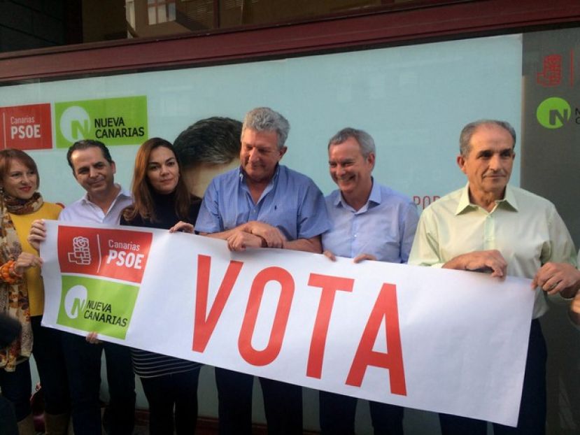 PSOE-NC: &lsquo;Juntos por Canarias&rsquo; inicia la campa&ntilde;a por el cambio