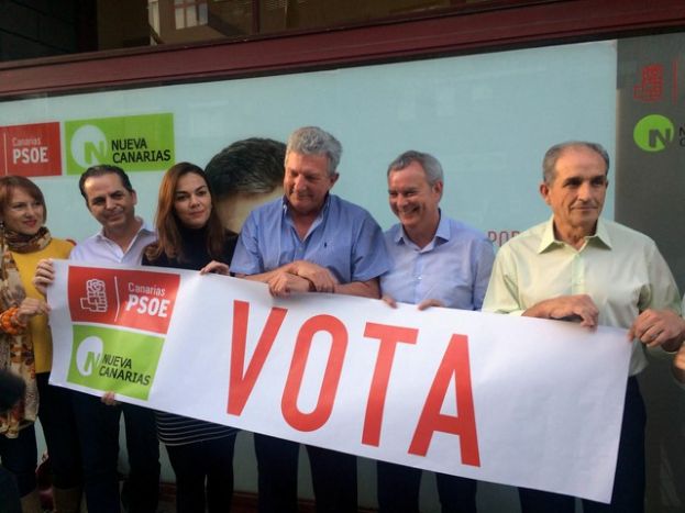 PSOE-NC: &lsquo;Juntos por Canarias&rsquo; inicia la campa&ntilde;a por el cambio