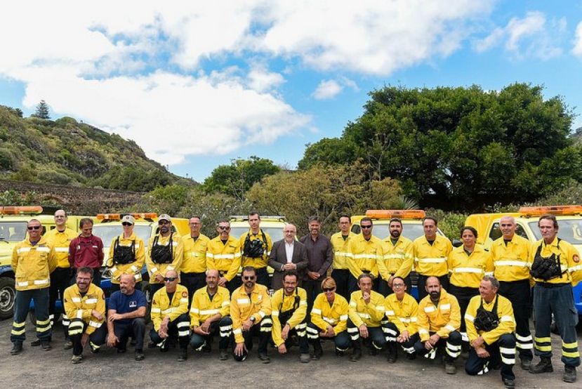 El Cabildo aumenta los medios para la lucha contra incendios en Gran Canaria con m&aacute;s veh&iacute;culos y contrataciones