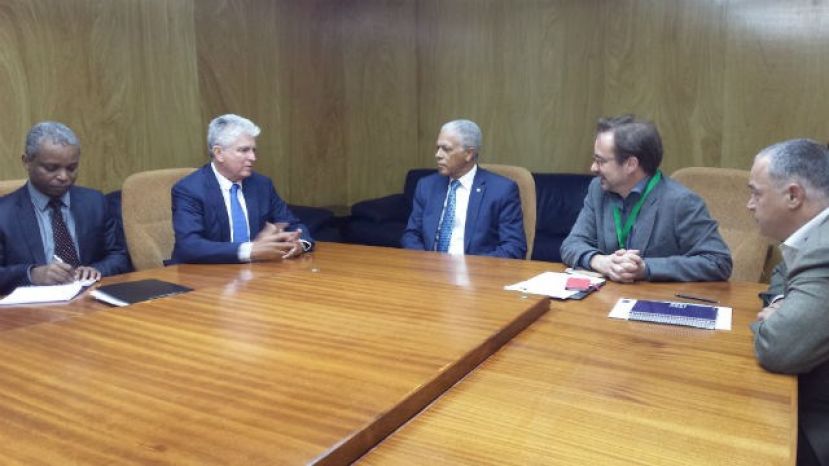 Encuentro con el ministro de Economía de Cabo Verde