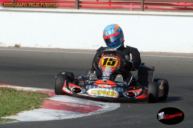 Karting: Sandro González Tavío en el estreno de la &quot;Kartnarias Cup&quot;