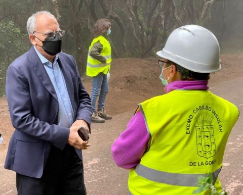 La Gomera: 1,4 millones de euros a la prevenci&oacute;n y extinci&oacute;n de incendios