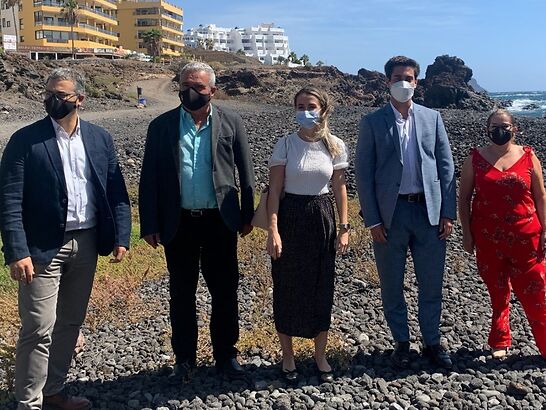 Turismo de Canarias y Ayuntamiento acometen la mejora de la Playa de San Salvador con una inversión de 2,6 millones