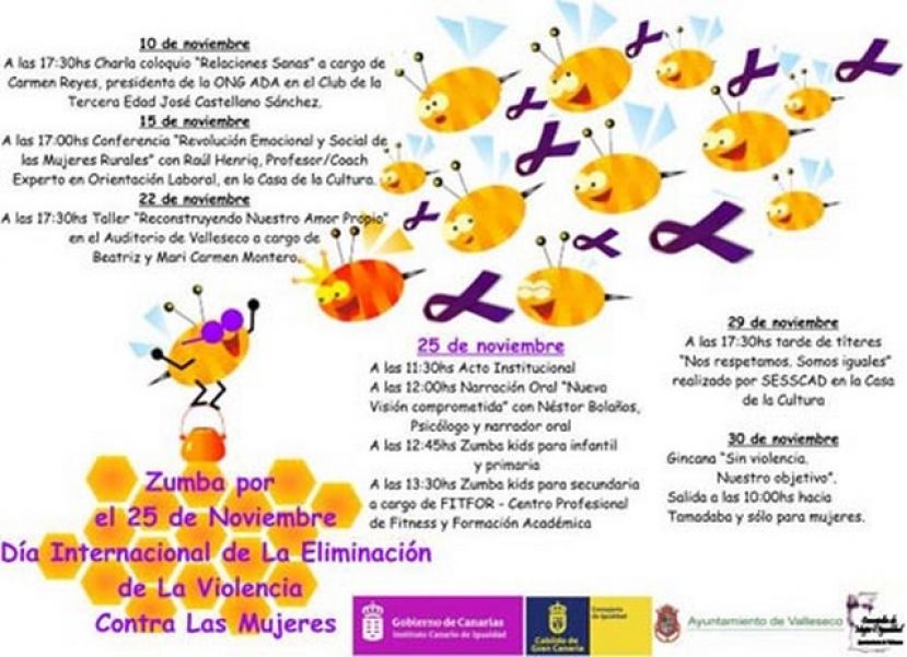 Valleseco presenta su programa de actividades contra la violencia de g&eacute;nero