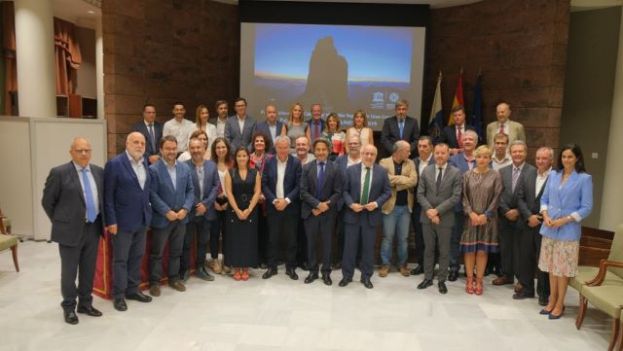 El Parlamento de Canarias rindi&oacute; hoy un homenaje a la declaraci&oacute;n de Risco Ca&iacute;do