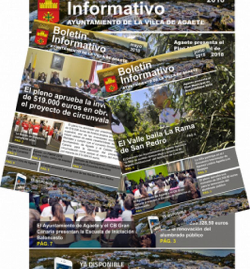 Agaete: El Ayuntamiento lanza el &lsquo;Bolet&iacute;n Informativo de Agaete&rsquo;
