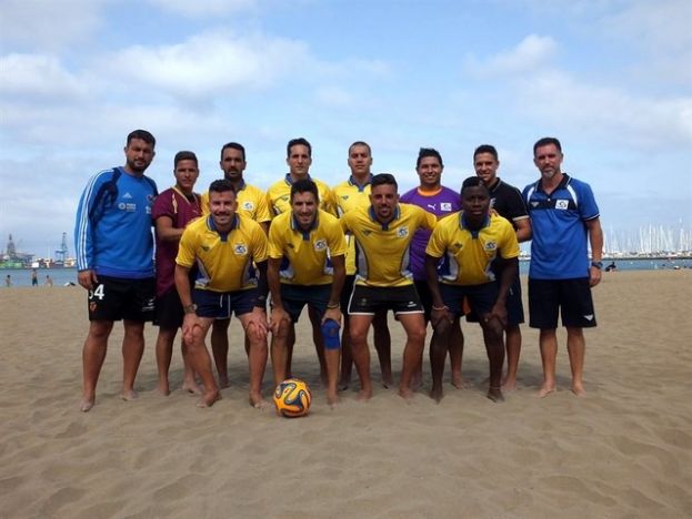 La Selección Canaria de fútbol playa, a cuartos de Final