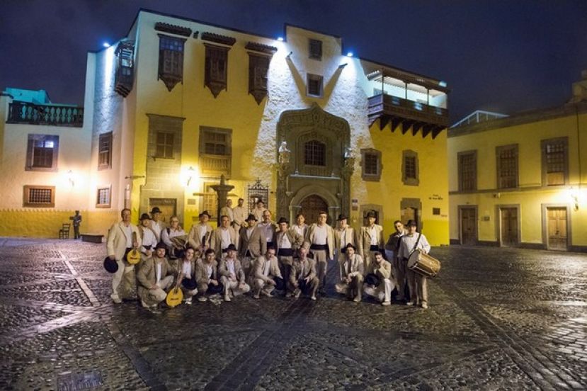 Los Gofiones despide las Fiestas de San Rafael, en Vecindario