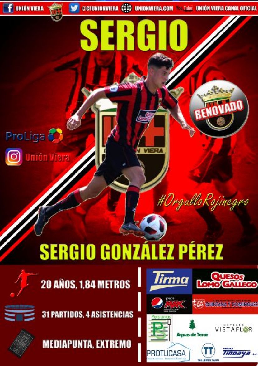Fútbol: Sergio González y Joel renuevan su compromiso con el Unión Viera