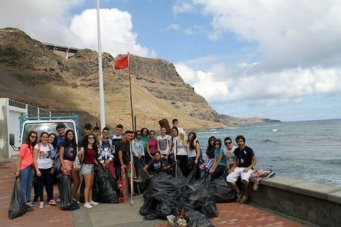Gu&iacute;a: Con la limpieza de la playa El Vagabundo finaliza  &ldquo;No pierdas el Norte&rdquo;