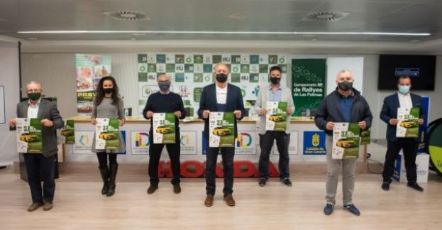 Comienza la cuenta atrás de XXXVII Rallye Villa de Santa Brígida, presentado hoy en el Gran Canaria Arena