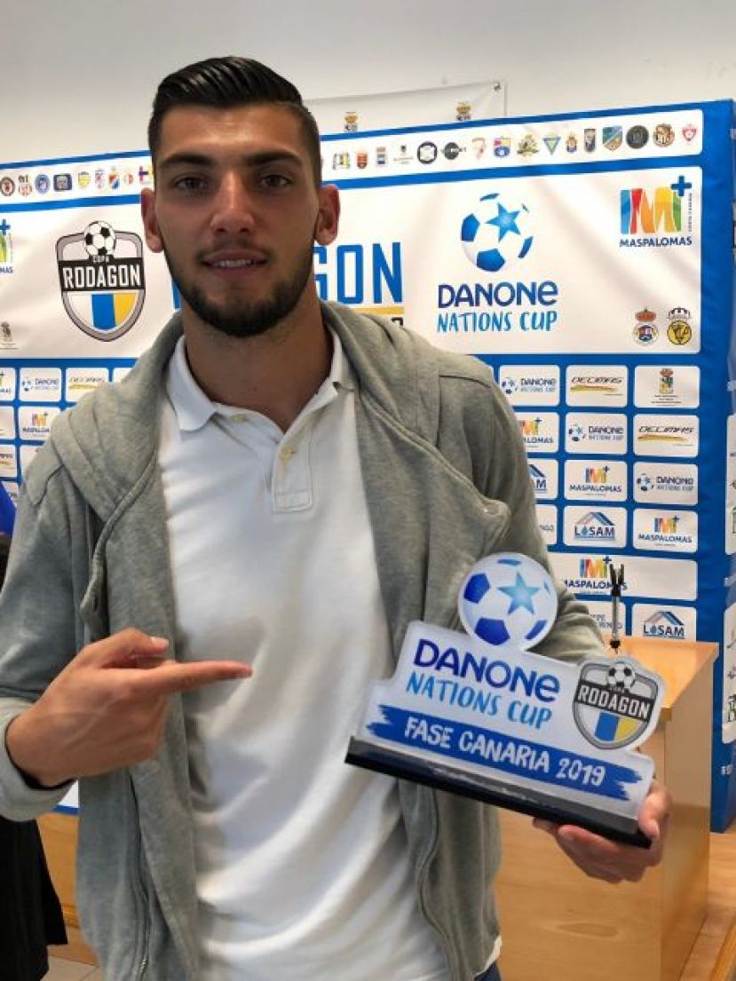 Presentaci&oacute;n de la Copa Rodagon - Fase Canaria de la Danone Nations Cup