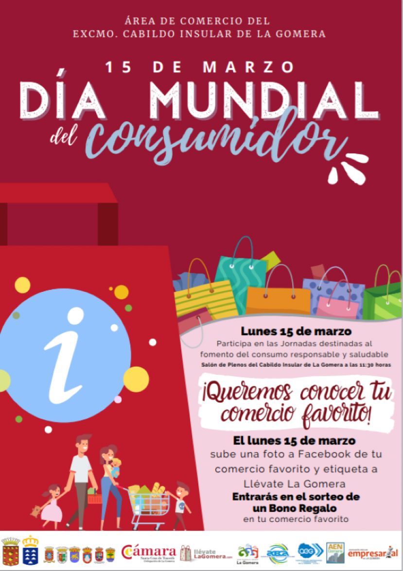 La Gomera celebrará el Día del Consumidor con una jornada de comercio responsable