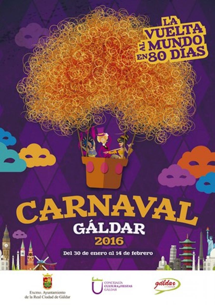 G&aacute;ldar: Rueda de Prensa con motivo de las Fiestas del Carnaval de G&aacute;ldar 2016