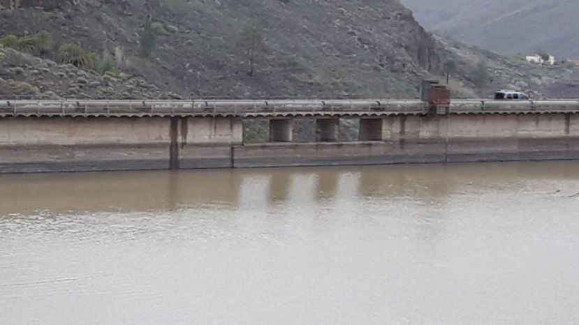 Las presas de Gran Canaria recogen 12 millones de metros c&uacute;bicos de agua