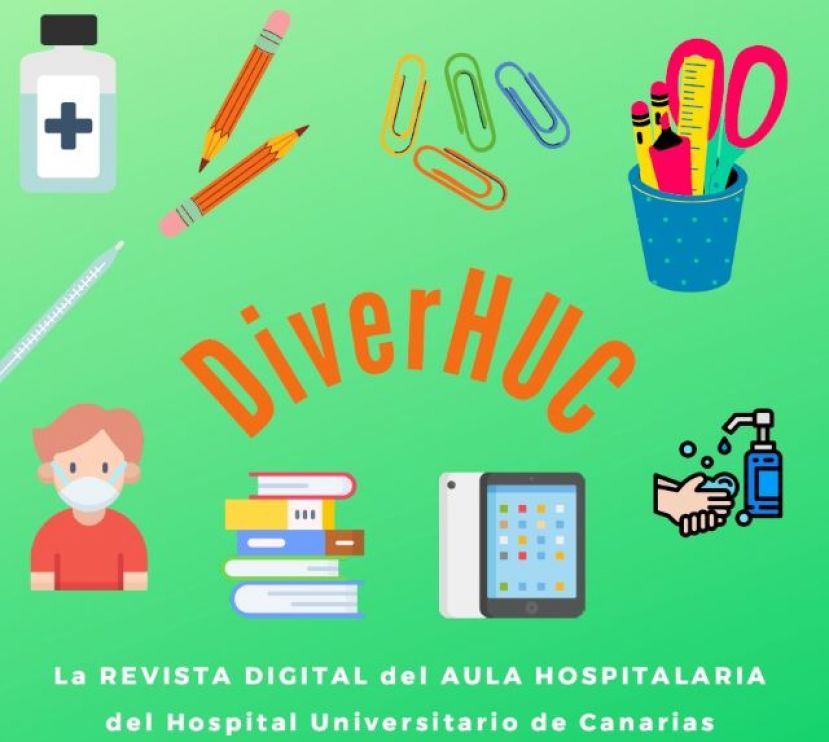 Los niños del Aula Hospitalaria publican el primer número de la revista DiverHUC