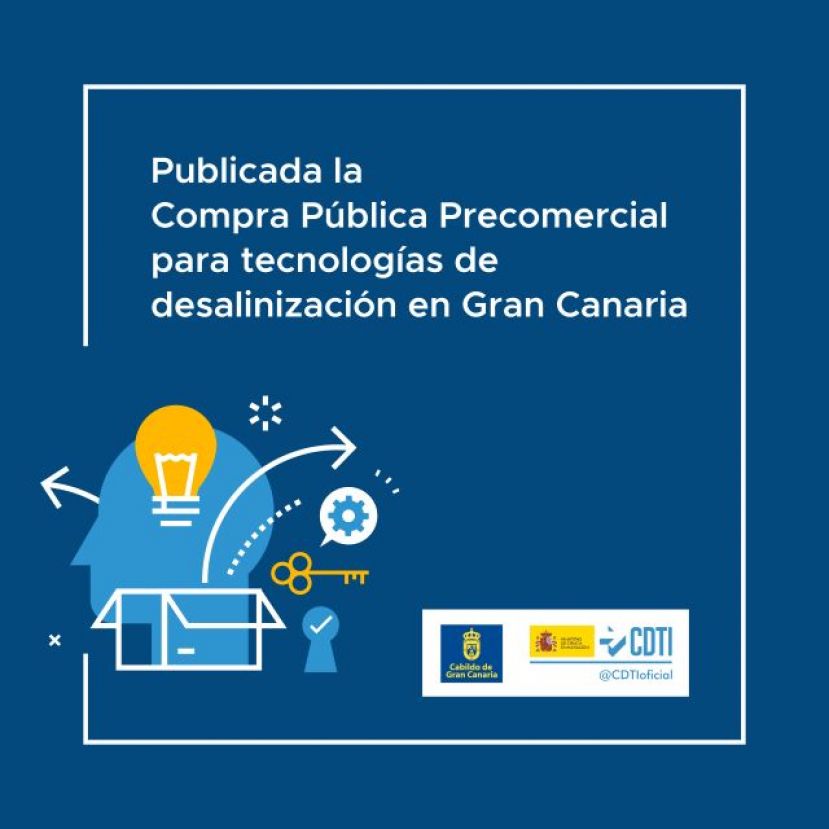 El Estado, en colaboración con el Cabildo, licita el desarrollo de soluciones innovadoras para la desalinización por 11,5 millones €