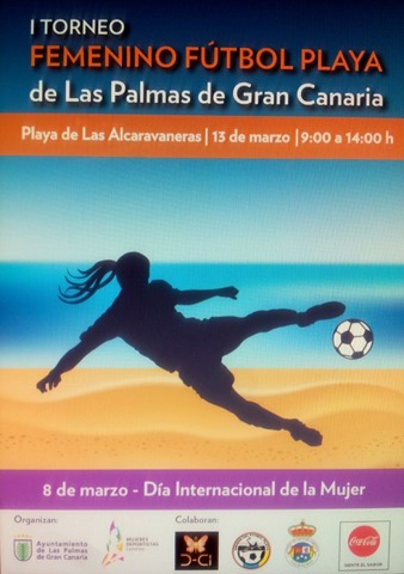 I Torneo Femenino Fútbol Playa de Las Palmas de Gran Canaria