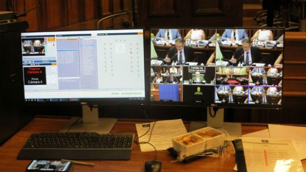 El pleno de Gran Canaria estrena una plataforma audiovisual mejorada
