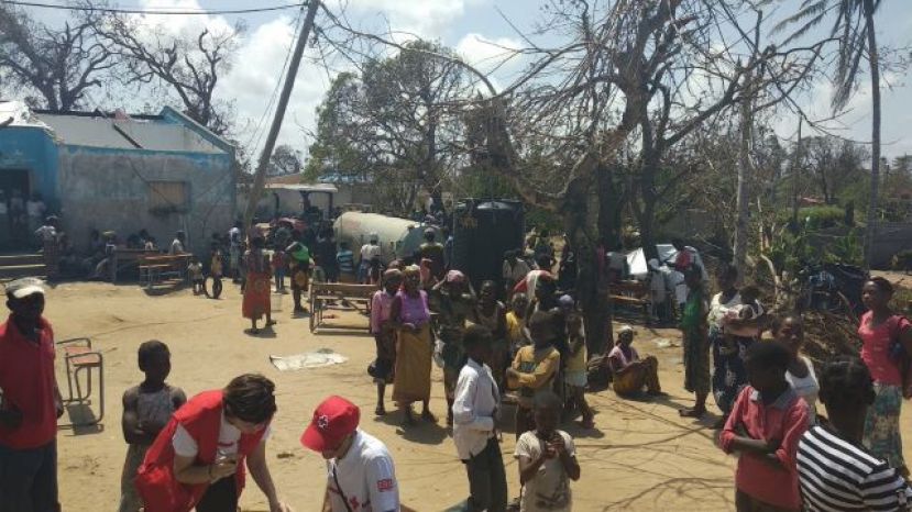 10 delegados de emergencias de Cruz Roja están desplegados en Mozambique