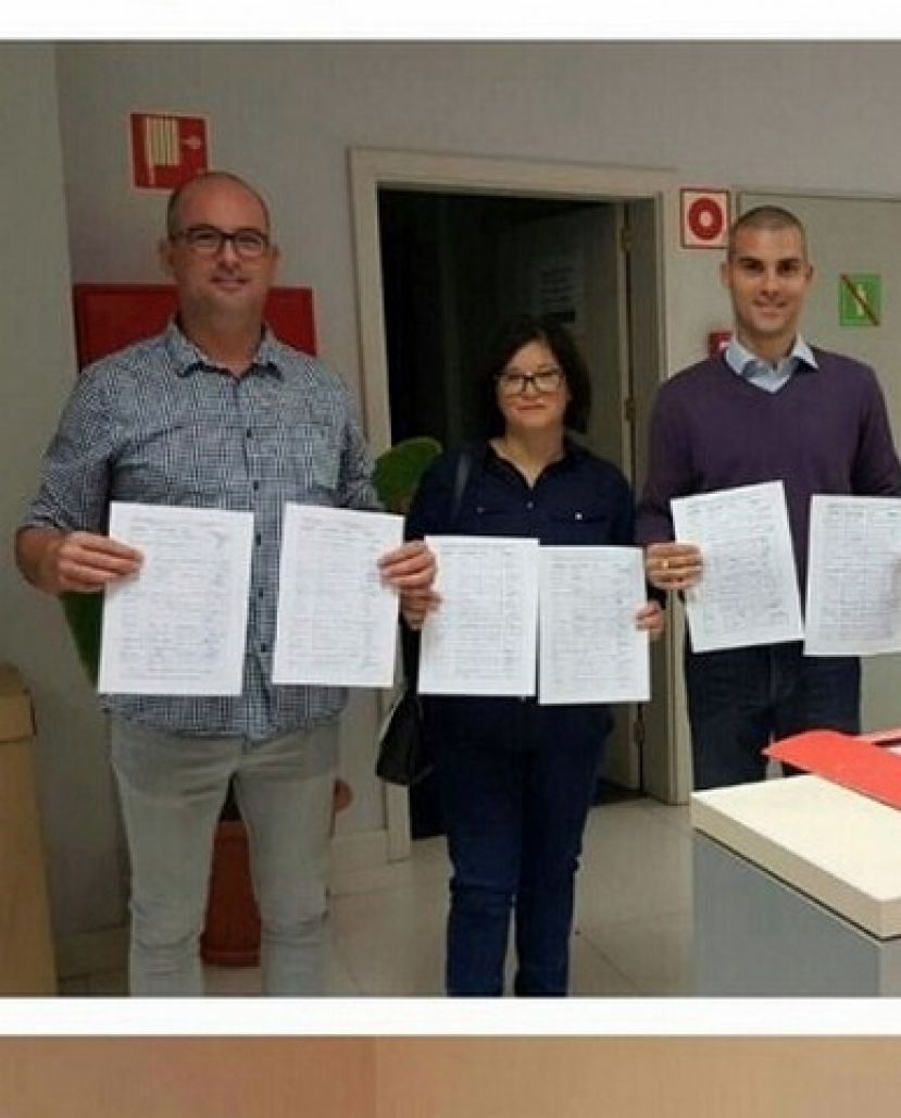 Gáldar: El PP registra 150 firmas para la rehabilitación de viviendas en la Montaña
