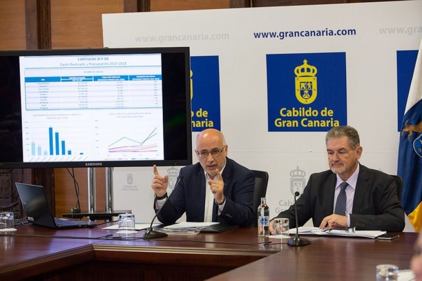 El Cabildo detecta un trato discriminatorio de 120 millones de inversión menos