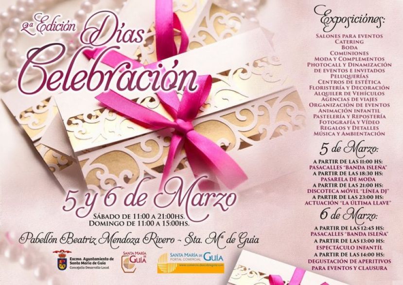 Guía: Ya hay 50 empresas inscritas en la Feria Comercial “Días de Celebración”