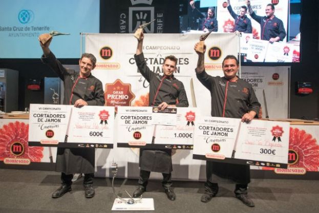 El grancanario Josu&eacute; Falc&oacute;n gana el Campeonato de Canarias Absoluto de Corte de Jam&oacute;n en Gastrocanarias