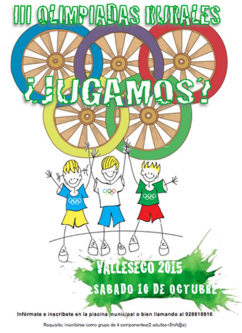 Valleseco: Abierta la inscripci&oacute;n para las III Olimpiadas Rurales