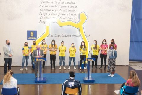 El Cabildo de Gran Canaria garantiza su apoyo al deporte femenino para poner fin a la discriminación que sufre