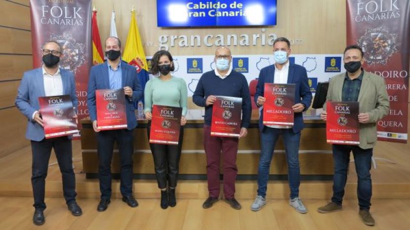 MILLADOIRO, BENITO CABRERA, MANU SEQUERA, HEXACORDE Y VANESA MUELA ACTUAR&Aacute;N EN EL XIII FESTIVAL FOLK CANARIAS