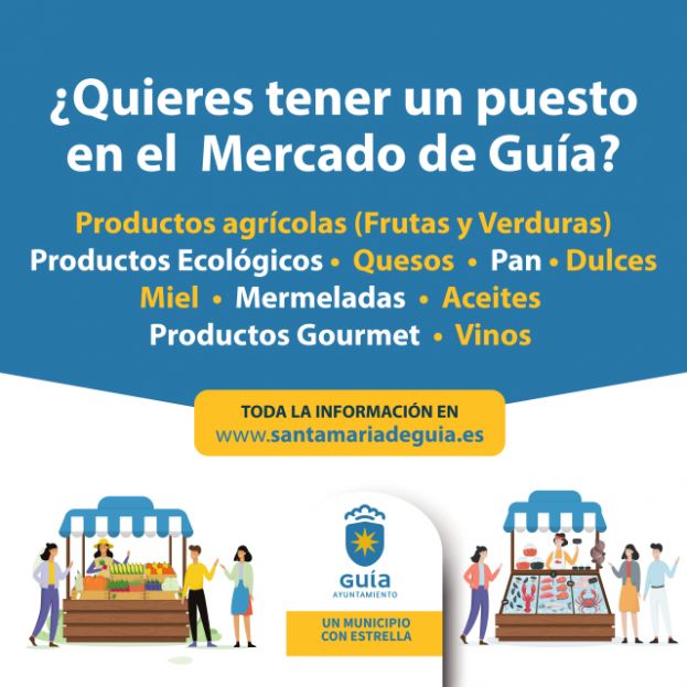 El Ayuntamiento de Gu&iacute;a saca a licitaci&oacute;n los 30 puestos del Mercado Agr&iacute;cola