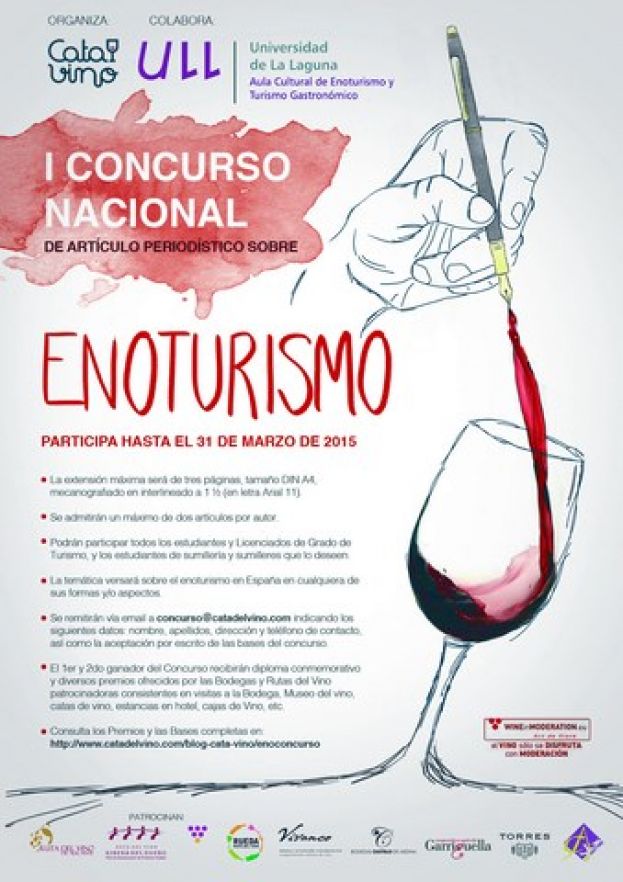 Concurso Nacional de artículos periodísticos sobre Enoturismo