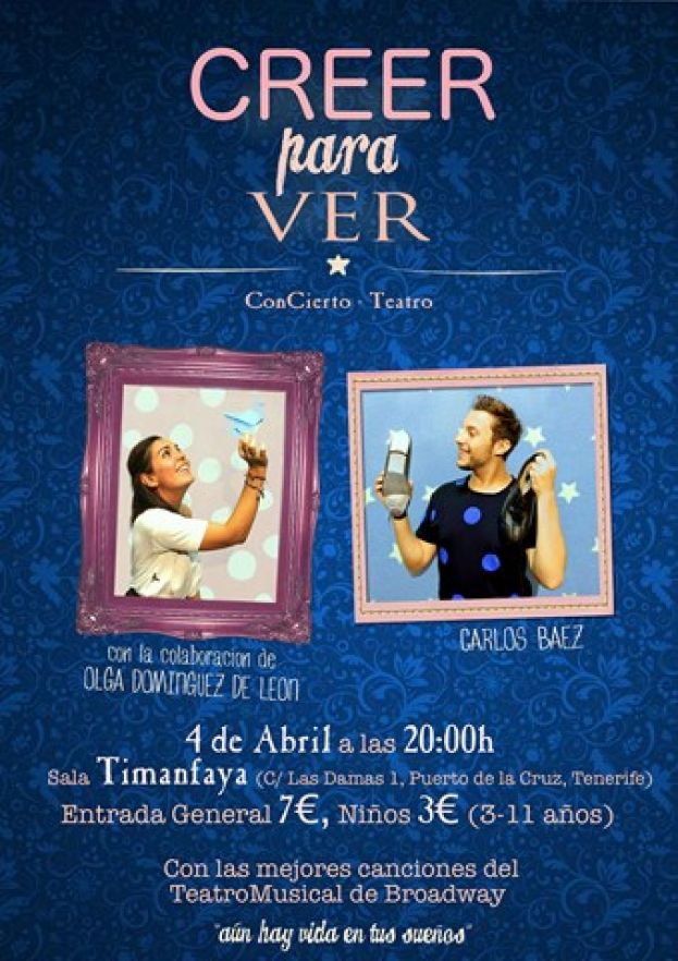 La comedia musical &#039;Creer para ver&#039; llega a Tenerife